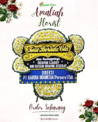 Papan Bunga Duka di Samasi